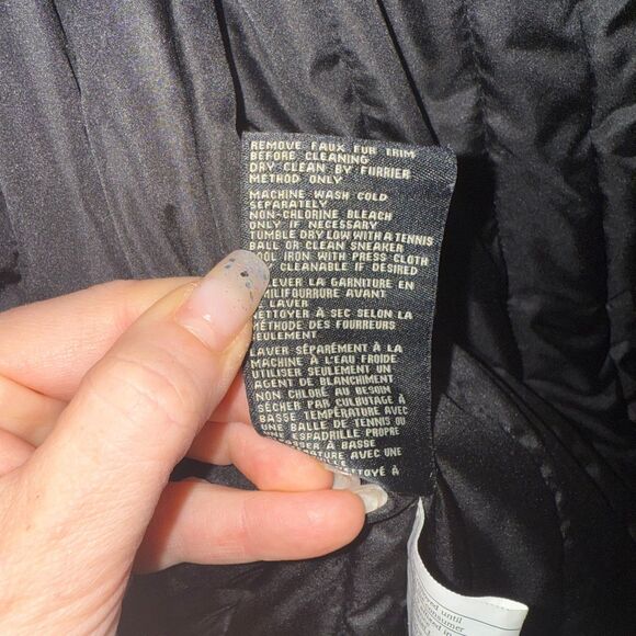 1 Madison Expedition Women's Faux Fur Hooded Parka Jacket - Black XL - Picture 12 of 12